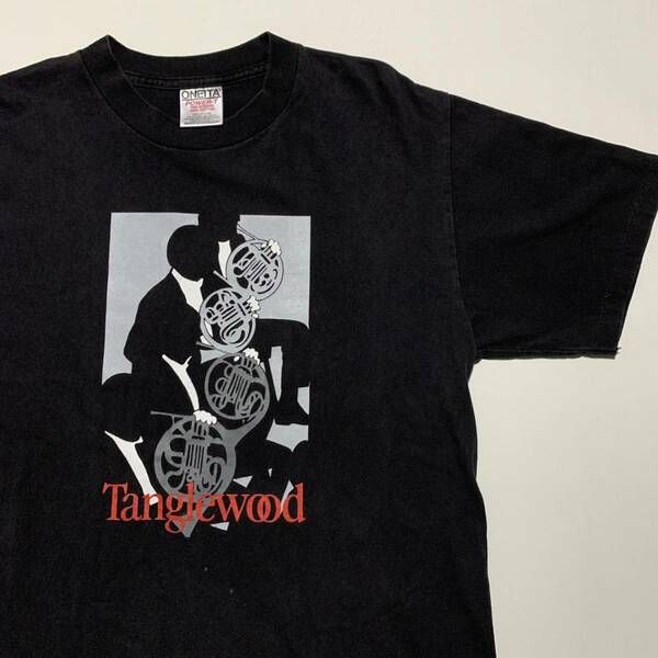 90s Tanglewood JAZZ Classic Tシャツ XL ヴィンテージ USA製 / FOX 宇宙人 音楽 映画 ムービー アート アニメ バンド 80s ONEITA バンT