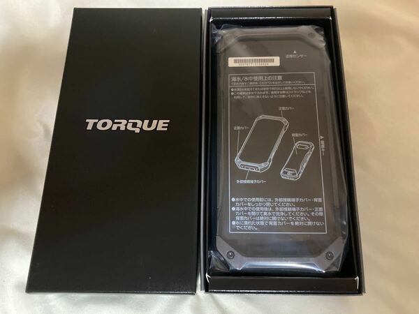 TORQUE 5G KYG01 au simロック解除 SIMフリー 黒 ブラック