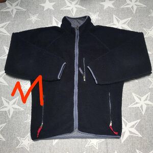 パタゴニア シンチラレトロカーディガン 黒 サイズM 希少カラー!USA製ヴィンテージ レア!!