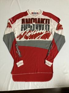 80s ANSWER RACING ジャージ　長袖Tシャツ ビンテージ ロンT ヴィンテージ USA製　モトクロス　BMX 80年代　アンサー　レーシング