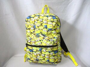 【N863】MINION/ミニオン◇リュックサック　うじゃうじゃ　背当てクッション付　H40cm