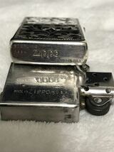 ZIPPO ジッポ ジッポライター STERLING SILVER スターリングシルバー スターリング ジッポー 1994年製　中古品　彫加工　彫細工_画像5