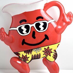 レア Kool Aid クールエイド 特大サイズ ストアディスプレイ サインボード 看板 Sign アドバタイジング キャラクター 企業 ビンテージ 70s