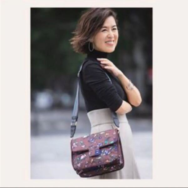 完売品(*゚∀゚*)!!★【大草直子さん×Lesportsac】★アコーディオンクロスボディ