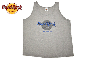 Y-2421* free shipping * beautiful goods *Hard Rock CAFE LAS VEGAS Hard Rock Cafe las Vegas limitation * America USA made Vintage tank top XXL