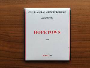 美品 Claudia Solal, Benoit Delbecq HOPETOWN CD / Contemporary Jazz, Free Improvisation