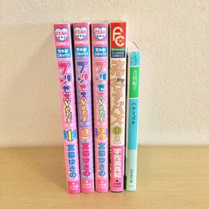 少女漫画 宮脇ゆきの『プリンセスVer.1』プリンセスバージョンワン全巻セット、小説他