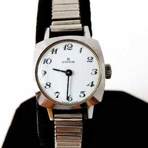 動作品 EDOX エドックス SWISS MADE スイス時計 アンティーク レディース腕時計 機械式 手巻き式 稼働品 f430 ブランド腕時計,あ行,エドックス