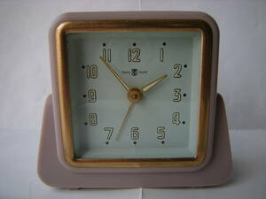 昔の 小さい 硬質プラスチック 時計 綺麗 レトロ ジャンク