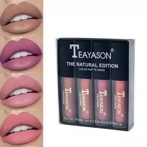【新品未使用最安値】teayason マットリップグロスA 4本入り