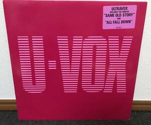LP ◆ ULTRAVOX ウルトラヴォックス ◆ U-VOX ◆ Conny Plank プロデュース