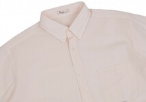パパスPapasコットンチェックシャツ 白ベージュ52LL 【メンズ】_画像2