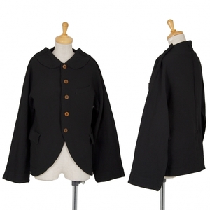  Comme des Garcons COMME des GARCONS Ester product dyeing two next origin jacket black XS [ lady's ]