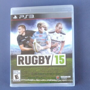 PS3ソフト「RUGBY／15」北米輸入版 新品未開封 