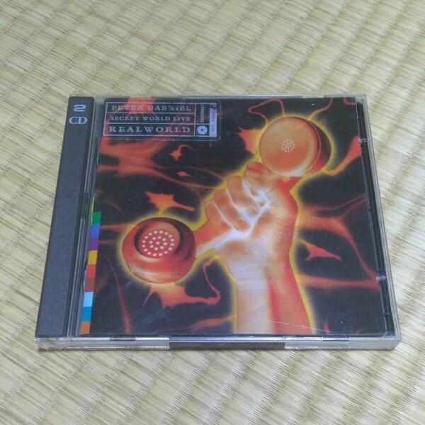 Peter Gabriel Secret World Live 輸入盤CD 2枚組