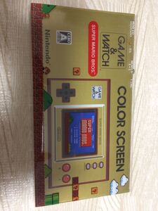 新品未開封 GAME&WATCH SUPER MARIO BROS. ゲーム&ウオッチ スーパーマリオブラザーズ