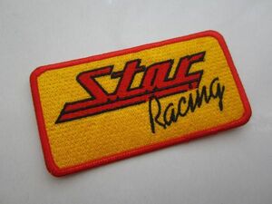 STAC Racing スタック レーシング ロゴ メーカー ワッペン/ 刺繍 エンブレム ステッカー 自動車 バイク オートバイ 整備士 作業着 79