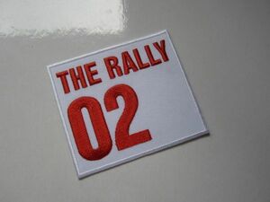 The Rally 02 ザ ラリー スポーツカー ロゴ 自動車 ワッペン/整備 エンブレム レーシング チーム F1 ビンテージ ① 82