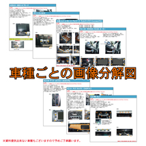 エルグランド E51 追加モニター 映像出力ハーネス 外部 RCA DVD NE51/ME51/MNE51 増設 OUT 純正 MOP フリップダウンモニター VOH-001_画像3