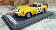 ★激レア絶版*世界76台*BBR*1/18*Ferrari 275 GTB/C #57 1966 Le Mans 24h≠MR_画像1