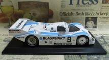 ★レア絶版*世界1000台*Norev*1/18*Porsche 962C #9 Blaupunkt*1987 Nurburgring 1000km*ポルシェ_画像6