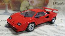 ★激レア絶版*フランクリンミント*1/24*1985 Lamborghini Countach 5000S レッド_画像1