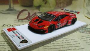 ☆激レア絶版*世界30台*Make Up*1/43*Lamborghini Huracan GT3 EVO 2018 ロッソマルス*ウラカン≠BBR,MR