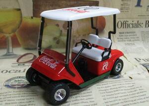 ★激レア絶版*GMP*1/16*GOLF CART BANK Coca-Cola - SPRING 1996 SPECIAL EDITION*コーラ*ゴルフカート*貯金箱