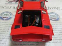 ★激レア絶版*フランクリンミント*1/24*1985 Lamborghini Countach 5000S レッド_画像8