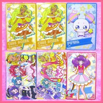 スター☆トゥインクルプリキュア カードガム 第2弾 ★キュアスター セレーネ ミルキー ソレイユ フワ マオ ／ 6点 美品_画像1