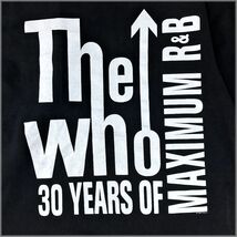 ★The Who　90s 1994　Tシャツ　XL　30 YEARS OF MAXIMUM R&B　ブラック　ヘインズ　HEAVYWEIGHT★検 ビンテージ ロックT USA製_画像4