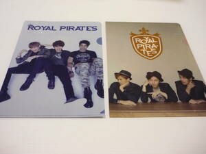 A4 прозрачный файл 2 шт. комплект Royal Pirates ( Royal Pirates ) / суммировать прозрачный файл 