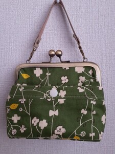 がま口ポシェット*ハンドメイド