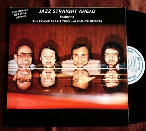 フランク・ヴラシス/チャック・ヘッジス/ピアノ・トリオ&クラリネット/FRANK VLASIS/CHUCK HEDGES/JAZZ STRAIGHT AHEAD/レア作品/1986年