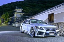 レクサス LS 40系 中期 LEXUS LS460 LS600h LS600h/L USF/UVF4# フロントバンパー ★ブラックパールコンプリート★新品 未塗装品_画像9