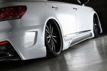 レクサス LS 40系 前期 中期 後期 サイドステップ LEXUS LS460 LS600h LS600h/L USF/UVF4#★ブラックパールコンプリート★新品 未塗装品_画像8