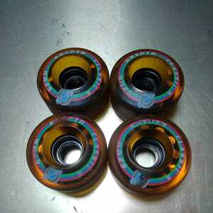  side set bearing Vintage kliptoniks Old school skateboard soft Wheel retro 90 period ball 