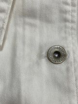 リボンベルト付き　前ボタンスカート　オフホワイト 【KAE-1847】_画像4