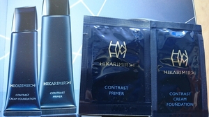 1GX2 Сумка в этом месяце! Hikarimirai Hikarimirai Contrast Cream Foundation 33 &amp; Primer New / Neplasted