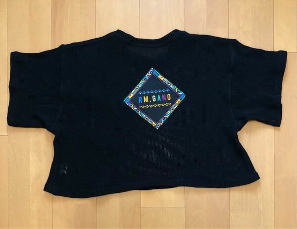 R.M GANG[THERMAL SS TEE]メッシュTシャツ ブラック