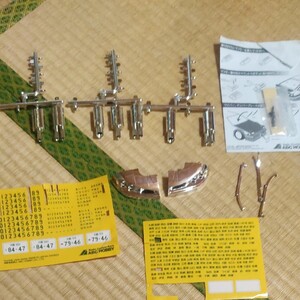 ラジコン アクセサリーセット マフラー ナンバー ワイパー