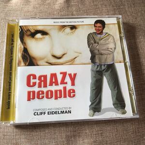  фильм саундтрек CD[ Crazy People ] б/у прекрасный товар Cliff *ete Ла Манш dado Lee * Moore снят с производства ограничение 