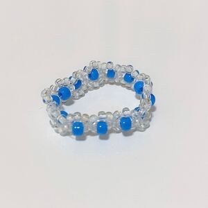 ビーズアクセサリー ハンドメイド リング
