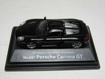 Porsche 1/72 ポルシェ Carrera GT ブラック カレラ GT スピードスター フェルディナント 911 955 Kitahara world car selection_画像9