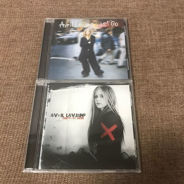 アヴィリルラヴィーン Avril Lavigne Let go under my skin CD アルバム