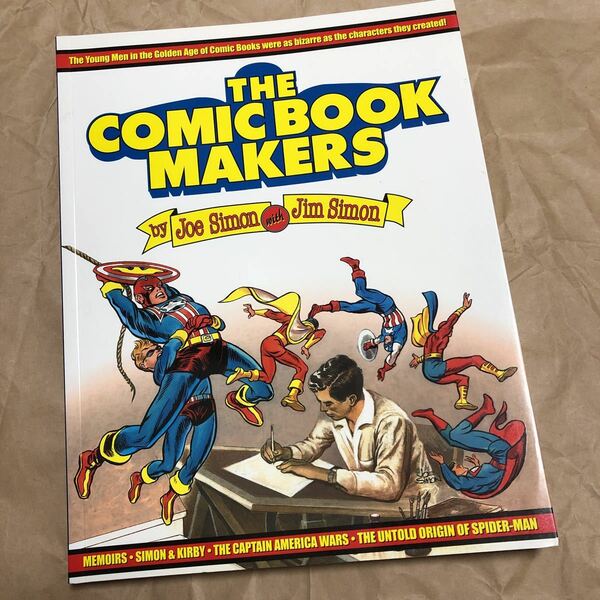 洋書 Marvel　アメコミ　ジョー・サイモン The Comic Book Makers Joe Simon　キャプテン・アメリカ　送料無料