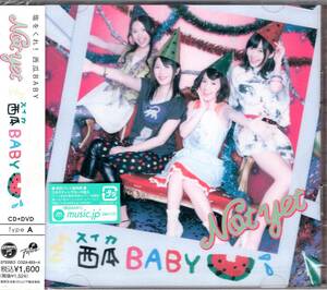 Not yet　 西瓜BABY（通常盤Type－A：DVD付）AKB48超最強ユニット（大島優子、北原里英、指原莉乃、横山由依）待望の4thシングルリリース！