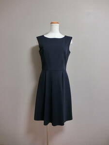  beautiful goods M-PREMIER BLACK M pull mie black stretch Kiyoshi . One-piece navy 36