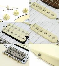 092s☆Fender Japan フェンダージャパン ST-STD SSH VWH ストラトキャスター エレキギター ※中古_画像5