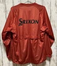 【SRIXON】 スリクソン ゴルフ メンズ 2WAY 長袖 Vネック スニードジャック Mサイズ 赤系_画像6